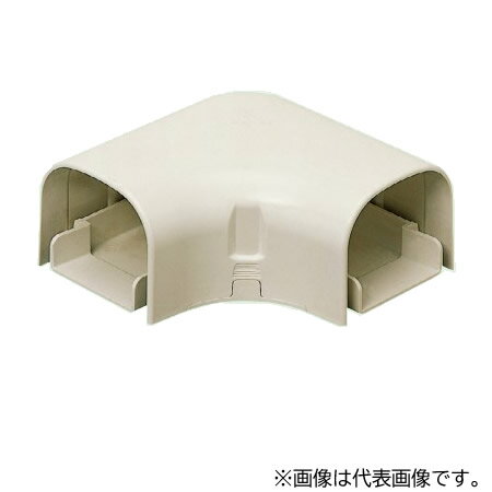 未来工業 エアコン配管材【GKM-80M】ミルキーホワイト ダクト曲ガリ 80型