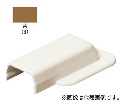 未来工業 【MLEW-2B (10個入)】茶 エンド(フランジ付) プラモール付属品 2号