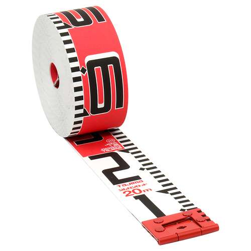 ∀タジマ/TAJIMA 【SYR-20K】シムロンロッド 20m 建築・土木・記録写真用テープロッド (4975364041463)