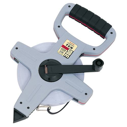 ∀タジマ/TAJIMA 【HTN-50】エンジニヤテン 幅13mm 長さ50m 張力50N 鋼製巻尺 (4975364042064)