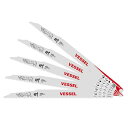 ∀ベッセル/VESSEL 【SBR-0925-5】ライノブレード(解体用) 5枚組 (250mm/9山) セーバーソーブレード (4907587031181)