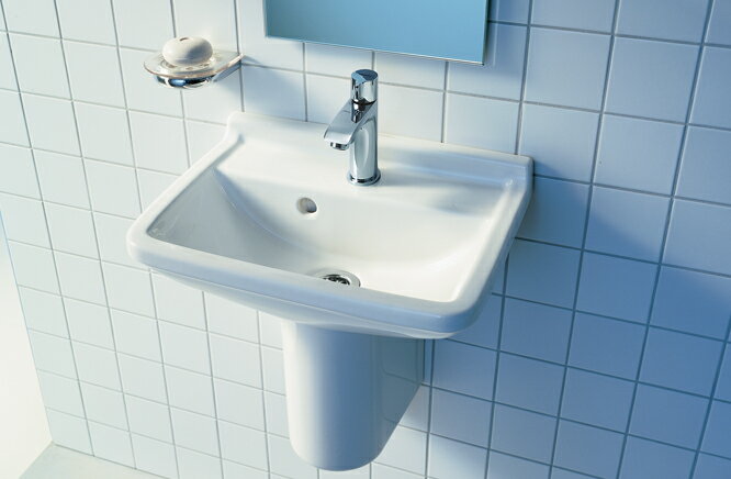 CERA/セラ 洗面・手洗スタルク3 (手洗器のみ) 手洗器 ホワイト 450×320〔EI〕