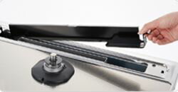 ♪ノーリツ ビルトインコンロ 部材【DP0146】排気口落下物ガード (グリル排気口ちり受け) 別売品