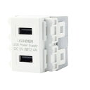 Яジャッピー/JAPPY【USB-R3701W-JP】USBコンセント (2ポートタイプ) ホワイト