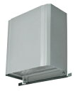 MELAT/メルコエアテック 換気部材【AT-125HNSB】防音形スクエアフード 外壁用(ステンレス製) 適用パイプφ125 網〔HJ〕(4)