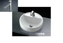 ###TOTO カウンター式手洗器 セット品番【L652C+TLS01101J】ベッセル式 立水栓 床排水金具(Sトラップ)