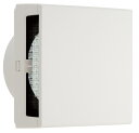 ユニックス 室内用製品【PCF150BWF】樹脂製 グリル(室内) 角型グリル フラットカバー メッシュフィルター (防虫・粗塵対策) 適用パイプ内径150〔H...