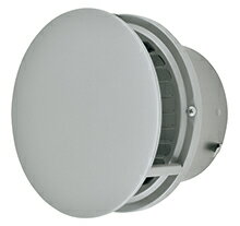 MELAT/メルコエアテック 換気部材【AT-200TUGSD5】外壁用(ステンレス製) 丸形防風板付ベントキャップ φ200 防火ダンパー付 横ギャラリ〔HF〕