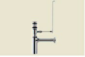 INAX/LIXIL 排水金具【LF-706SAC】(ポップアップ式・呼び径32mm)(排水口カバー付) 床排水ボトルトラップ 受注約2週〔IE〕