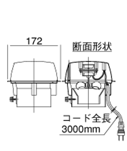 INAX/LIXIL 簡易水洗便器 ニュートイレーナF【BT-18R】専用便槽部品 排気扇〔EJ〕