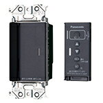 パナソニック 配線器具【WTA56713H】アドバンスシリーズ とったらリモコン (2線式・親器・3路配線対応形) (逆位相調光用・3チャンネル形) マットグレー