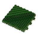 ####u.ミヅシマ工業 【402-1700】ブラシマットA 本体 グリーン 150×150mm(3)