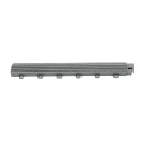 ####u.ミヅシマ工業 【402-2140】ブラシマットL 中フチ- グレー 50×300mm