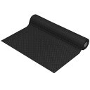 ####u.ミヅシマ工業 【411-1220】ダイヤマットグリッド ブラック 920mm×10m