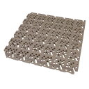 ####u.ミヅシマ工業 【423-0030】スーパーチェッカー 本体 グレー 300×300mm