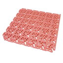####u.ミヅシマ工業 【423-0040】スーパーチェッカー 本体 ピンク 300×300mm