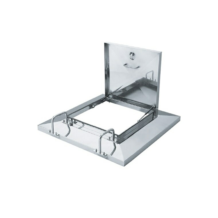 ▲●u.神栄ホームクリエイト【SK-5041S-ATDP】手摺付マンホール 後付型 ガスダンパー付 間口600