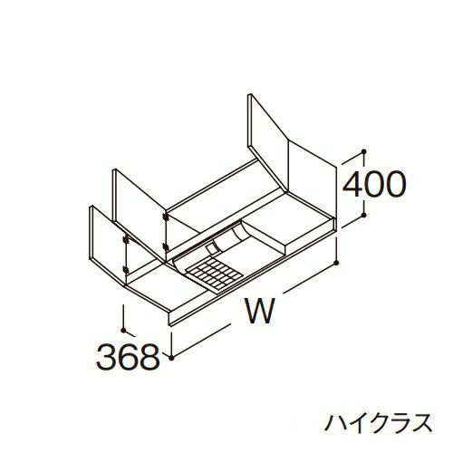 ###TOTO 【LWFB100ADG1】快適涼暖ウォールキャビネット ハイクラス オクターブ 間口1000mm 受注約1週〔GA〕