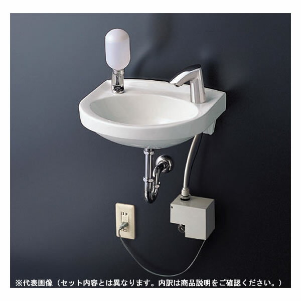 YL-A74TMA 【取寄せ商品】INAX/LIXIL 壁給水 床排水 アクエナジー 泡沫式 手洗器 一般地用 自動水栓 アクアセラミック ピュアホワイト