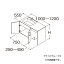 ###TOTO 【LDSLA120BE3AN2】洗面化粧台 PG3 エスクアLS 片寄せボウルプラン 右寄せ 回避なし 2枚扉 カウンター高さ800 間口1000〜1200 一般地 受注約2週〔GD〕