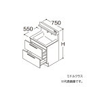 納期目安：受注生産品(詳しくはお問い合わせください) ※こちらの商品はメーカー直送品となります。※こちらの商品は代引きでのお取り扱いはできません。ご入金確認後のお手配です。 ●画像は代表型番のイメージになります。型番通りの手配になりますので（色・形等）確認の上ご注文下さい。 扉カラー：ミドルクラス 水栓金具：F3 タッチレスお掃除ラクラク水栓（自動吐水） ドア枠回避：左側回避+体重計収納あり ●洗面ボウル一体カウンター 実容量：12L 人工大理石製（不飽和ポリエステル系樹脂） カラー：ホワイト ●止水栓 ※止水栓は付属していませんので、別売品をご購入ください。 ●排水栓 ヘアキャッチャー付き ワンプッシュ排水栓 ●排水トラップ 水抜き付ハード管 防臭栓付き 床排水用 ※壁排水の場合は、別途、壁排水管LO95をお手配ください。 ●キャビネット 底板点検口付き（旧品番 LDSFB075BCABN1）