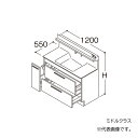 ###TOTO 【LDSFB120BDLAN2】洗面化粧台 ミドルクラス オクターブ 3Wayキャビネット 左側回避 カウンター高さ800 間口1200 一般地 受注生産〔GA〕(4)