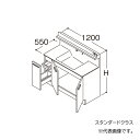 ###TOTO 【LDSFB120BJLBN2A】洗面化粧台 スタンダード オクターブ 片引き出し 左側回避 カウンター高さ800 間口1200 一般地 受注生産〔GA〕(4)