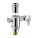 ∠三栄水栓/SANEI 【B98-AU3A】シングル混合栓用分岐アダプター(SANEI用)〔GA〕