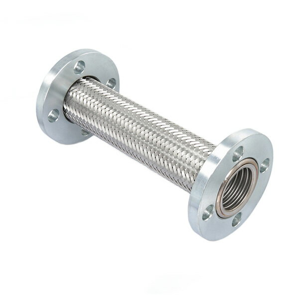 ゼンシン 【Z-2000NW-15-500】フレキシブルメタルホース 接液部ステンレス製非溶接フランジ型 呼び径15..