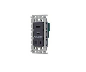 パナソニック 配線器具【WTL147740H】埋込充電用USBコンセント2ポート アドバンスシリーズ グレーのサムネイル