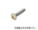 オンダ製作所 カラービス 磁性あり タッピング 呼び径4×25mm アイボリー〔HE〕