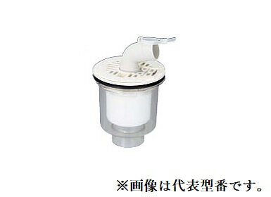 オンダ製作所 【SDT-SWM-W1】防水パン用排水トラップ 排水管VU50・VP50用 たて型〔FA〕