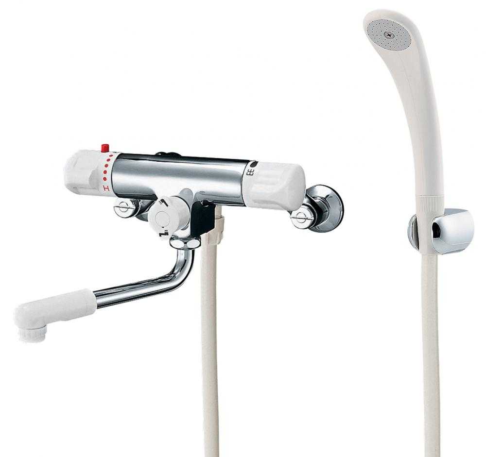 カクダイ【173-132K】サーモスタットシャワー混合栓(逆配管)〔GB〕