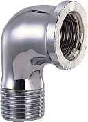 カクダイ【6124A-13】ストリートエルボ(クローム)〔HA〕