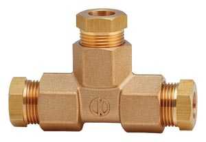 カクダイ【668-015】銅管用T型リングジョイント〔GB〕