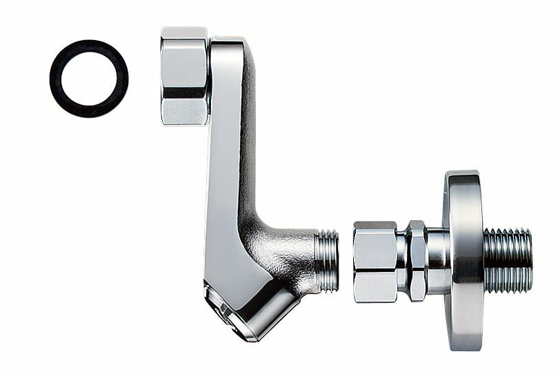 INAX/LIXIL【A-9770-30】 取替用水栓用取付脚 止水栓 ストレーナー 水抜栓付〔EJ〕