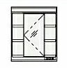 ###クリナップ ミラーキャビネット【M-751NFNC】1面鏡 FANCIO(ファンシオ) LED 間口75cm