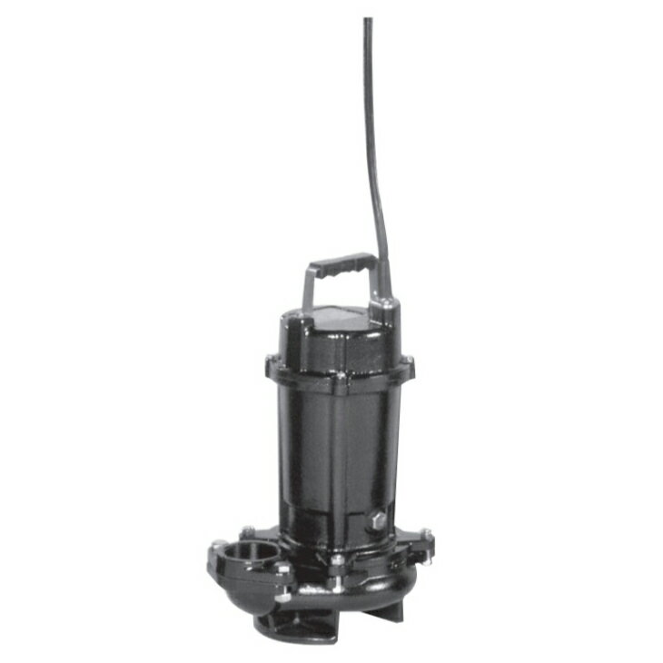 ●エバラ/荏原【65DVS6.75B】雑排水用セミボルテックス水中ポンプ DVS型 非自動型 三相 60Hz(旧品番 65DVS6.75A)〔GA〕