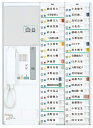 ###βアイホン【NBE-40MB/A-AS】オートセンス対応40局用ボード型親機 ナースコール親機 NBE 受注約1.5ヶ月(2)