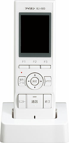 βアイホン【WJ-4WD】テレビドアホン モニター付ワイヤレス子機