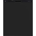 π###リンナイ 食器洗い乾燥機【RSW-D401AE-B】ブラック 深型スライドオープン おかってカゴタイプ 幅45cm スタンダード〔GA〕