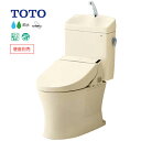 #ミ#TOTO ピュアレストQR【CS232BM+SH233BAK】SC1パステルアイボリー 一般地 床排水 リモデル対応 305~540mm 手洗あり〔IE.F〕