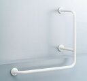 ####INAX/LIXIL【KF-922AEL80J/WA】ホワイト 多用途用手すり(L型) 922タイプ 樹脂被覆タイプ 左仕様 受注約2週〔IC〕