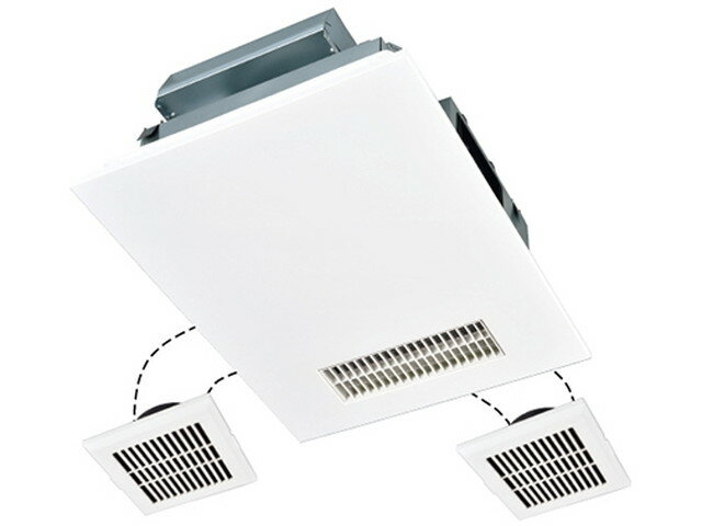 三菱 換気扇【V-143BZLT2】バス乾燥・暖房・換気システム 3部屋換気用 1部屋暖房 DCブラシレスモーター