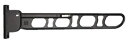 ####u.神栄ホームクリエイト【SK-46TMS-BC】物干金物 バルコニー物干金物(縦収納型) ダークブロンズ 1本