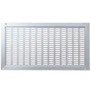 ####u.神栄ホームクリエイト【SKN-150x300】ステンレス網付 換気口部品 軒天換気グリル アルミ シルバー