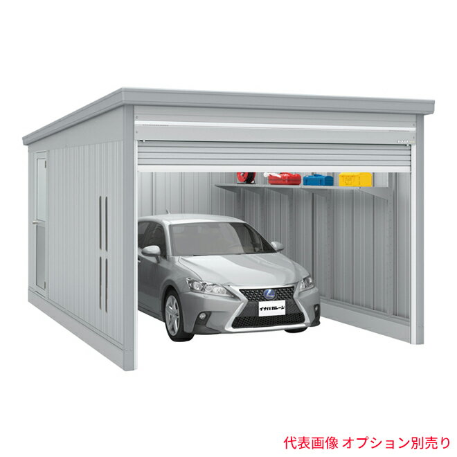 ●u.イナバ物置/稲葉製作所 ガレージ【GRN-3652H】SG スノーグレー GRN ガレーディア 豪雪地型 高基礎 ..