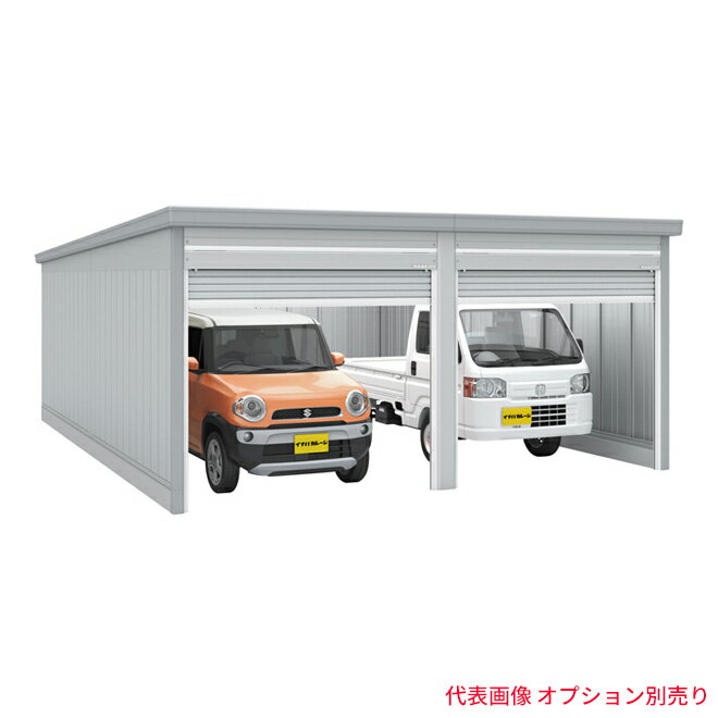 ●u.イナバ物置/稲葉製作所 ガレージ【GRN-2662SL-2】SG スノーグレー GRN ガレーディア 一般型 注2週