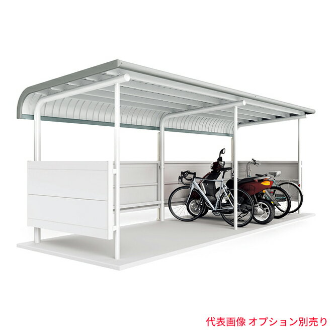 ###u.イナバ物置/稲葉製作所【BP-24SUL-2】BP 自転車置場 多雪地型 埋め込み式 2連棟 12台収納 注2週