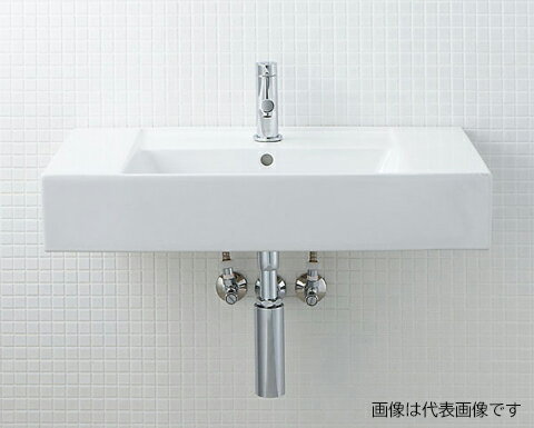 INAX/LIXIL サティス洗面器【YL-A558TNA(C)】壁付式 単水栓 壁給水 床排水(Sトラップ) 寒冷地〔HC〕 1